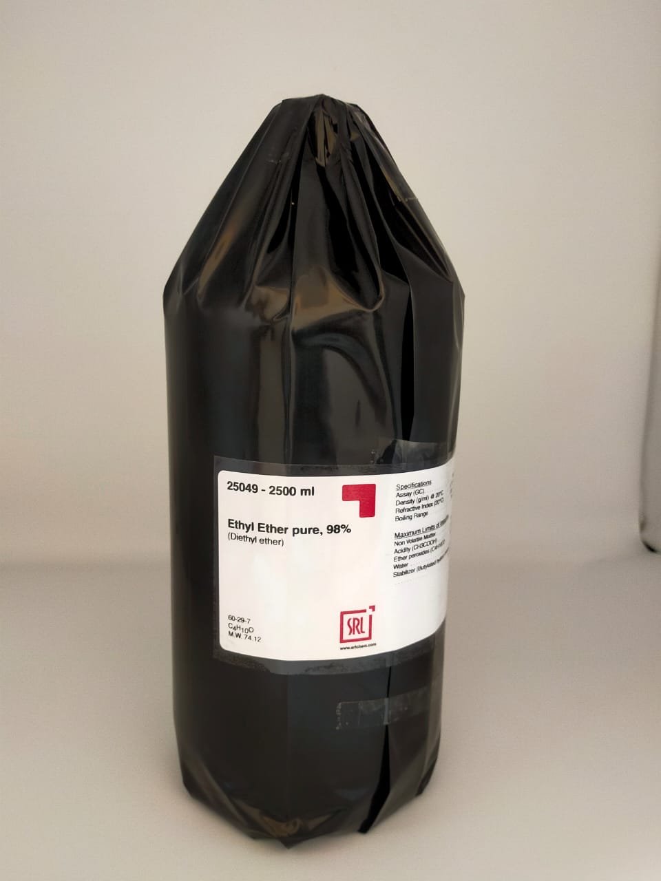 Ethyl Ether Pure | SRL | 2500 ml